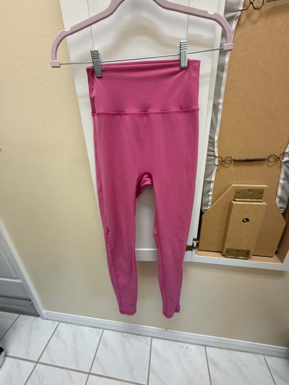 Buffbunny Collection High Waisted Leggings Pink Size Small